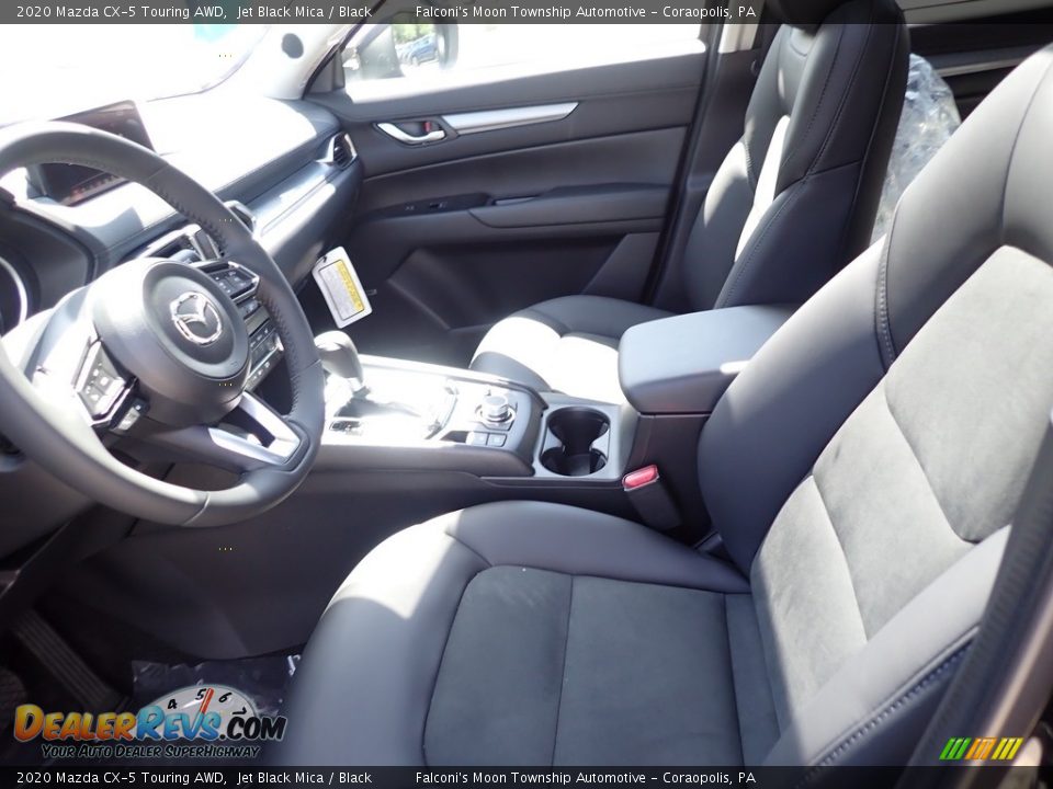 2020 Mazda CX-5 Touring AWD Jet Black Mica / Black Photo #9