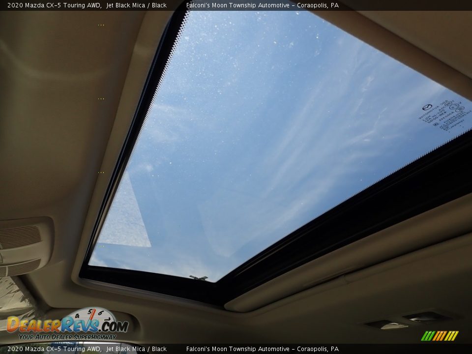 2020 Mazda CX-5 Touring AWD Jet Black Mica / Black Photo #12