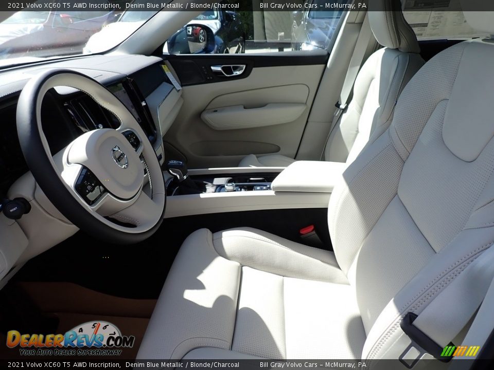 Front Seat of 2021 Volvo XC60 T5 AWD Inscription Photo #7