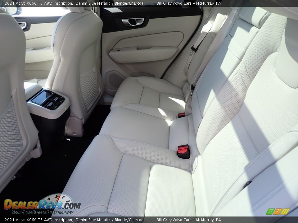 Rear Seat of 2021 Volvo XC60 T5 AWD Inscription Photo #8