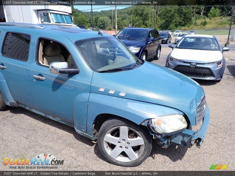 2007 Chevrolet HHR LT Golden Teal Metallic / Cashmere Beige Photo #2