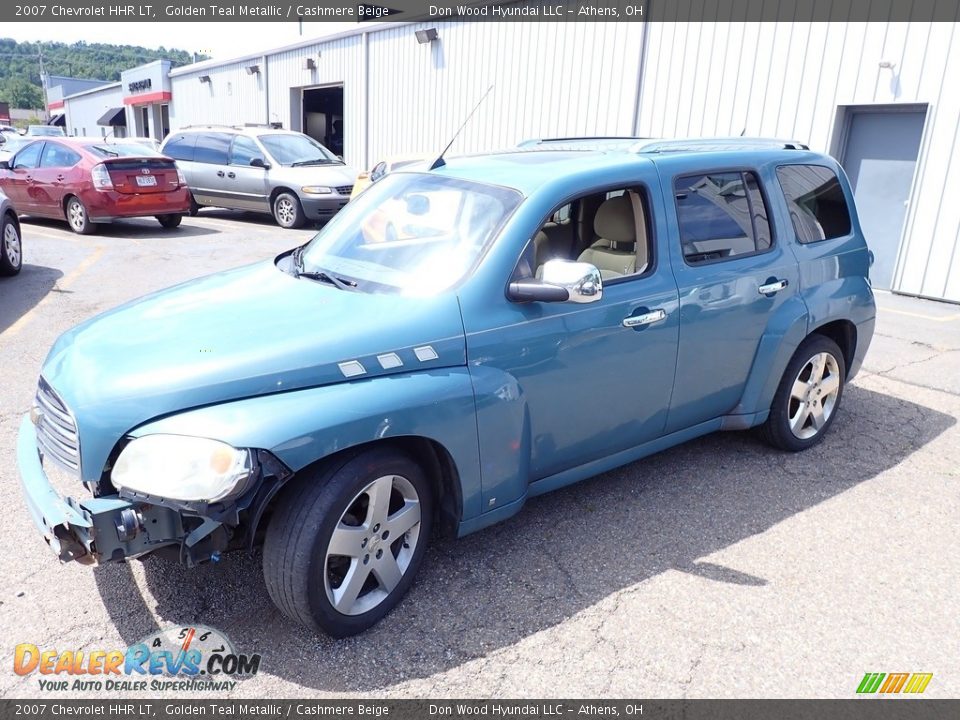 2007 Chevrolet HHR LT Golden Teal Metallic / Cashmere Beige Photo #5