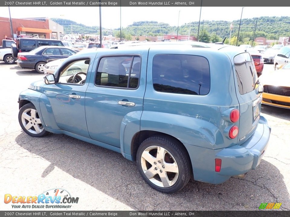 2007 Chevrolet HHR LT Golden Teal Metallic / Cashmere Beige Photo #7