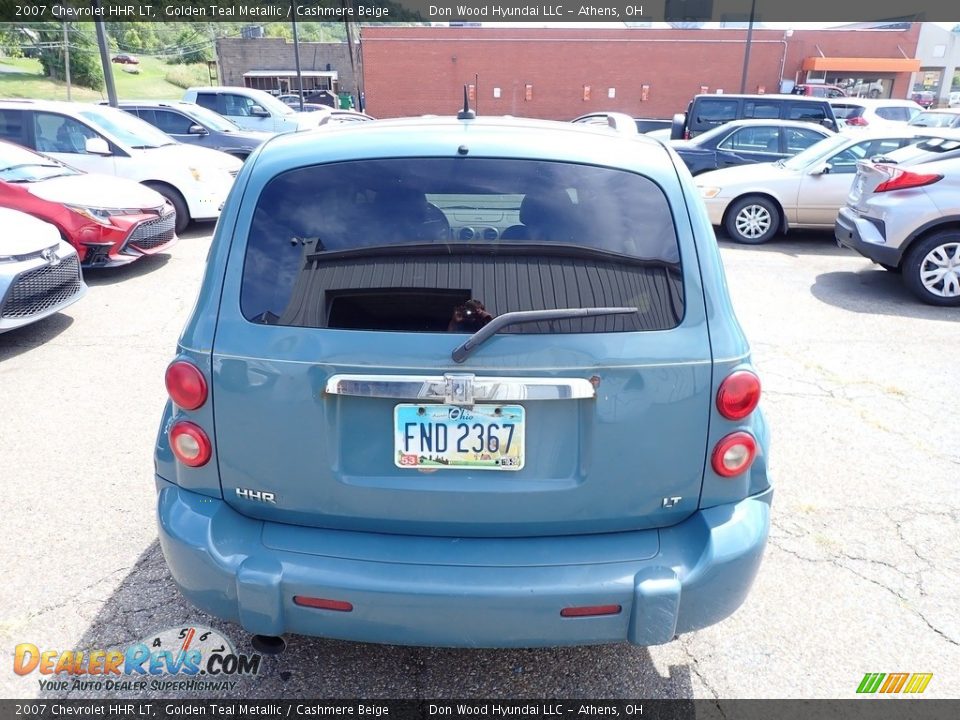 2007 Chevrolet HHR LT Golden Teal Metallic / Cashmere Beige Photo #9