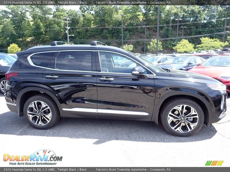 2020 Hyundai Santa Fe SEL 2.0 AWD Twilight Black / Black Photo #1