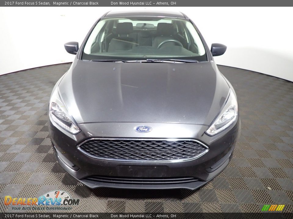 2017 Ford Focus S Sedan Magnetic / Charcoal Black Photo #4