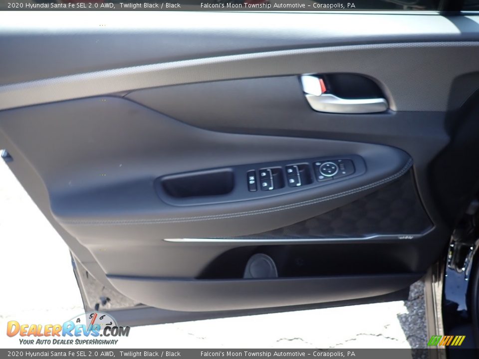 2020 Hyundai Santa Fe SEL 2.0 AWD Twilight Black / Black Photo #10