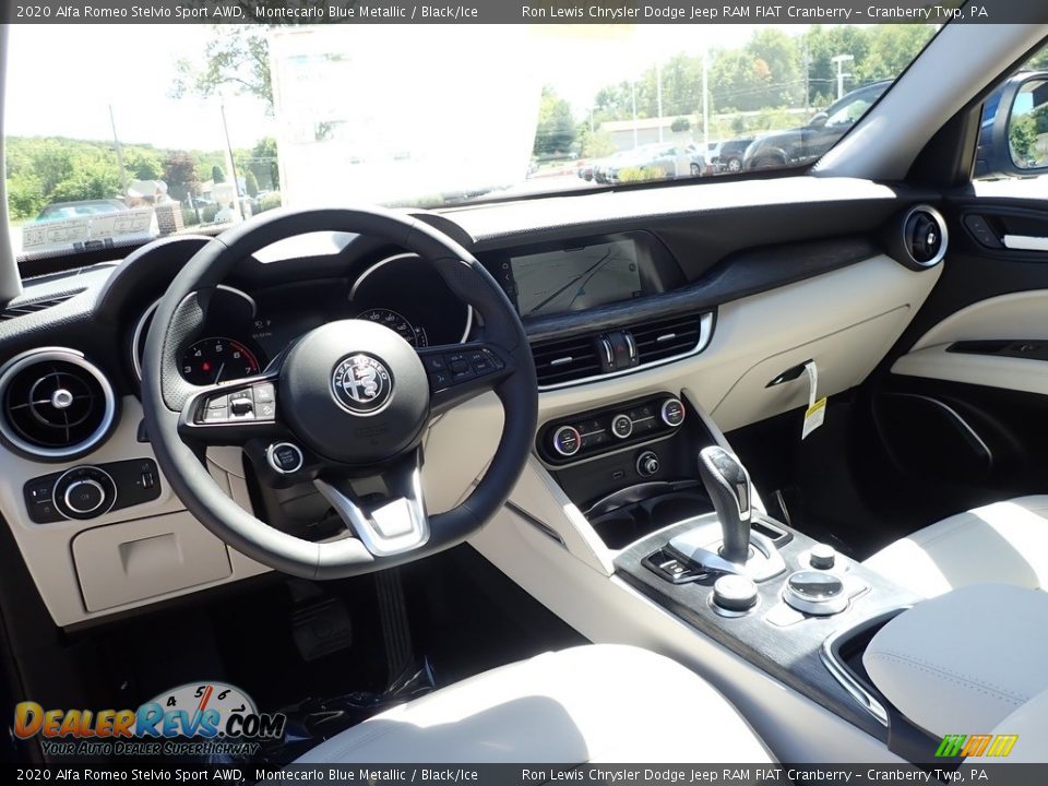 Dashboard of 2020 Alfa Romeo Stelvio Sport AWD Photo #15