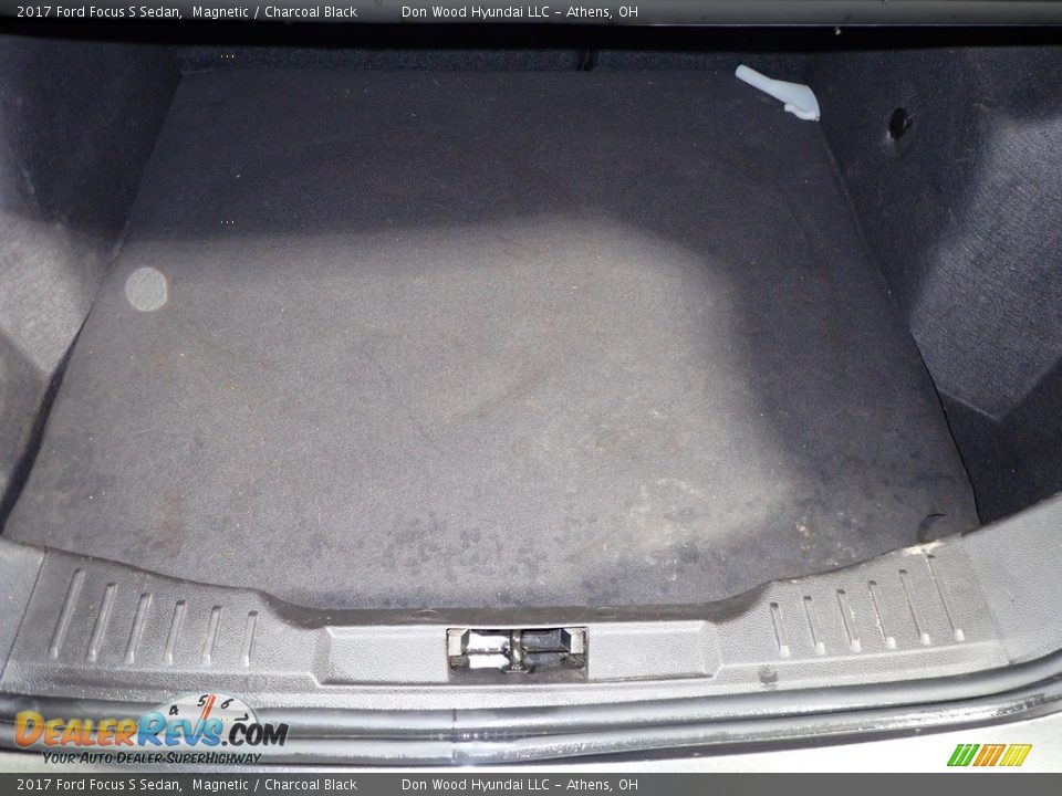 2017 Ford Focus S Sedan Magnetic / Charcoal Black Photo #13