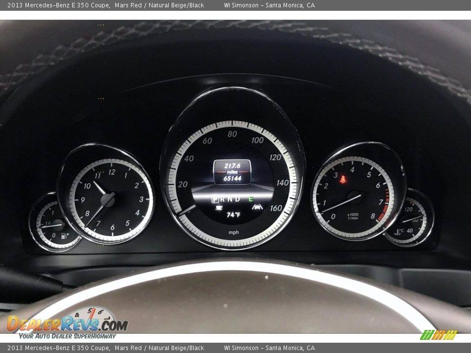 2013 Mercedes-Benz E 350 Coupe Mars Red / Natural Beige/Black Photo #20