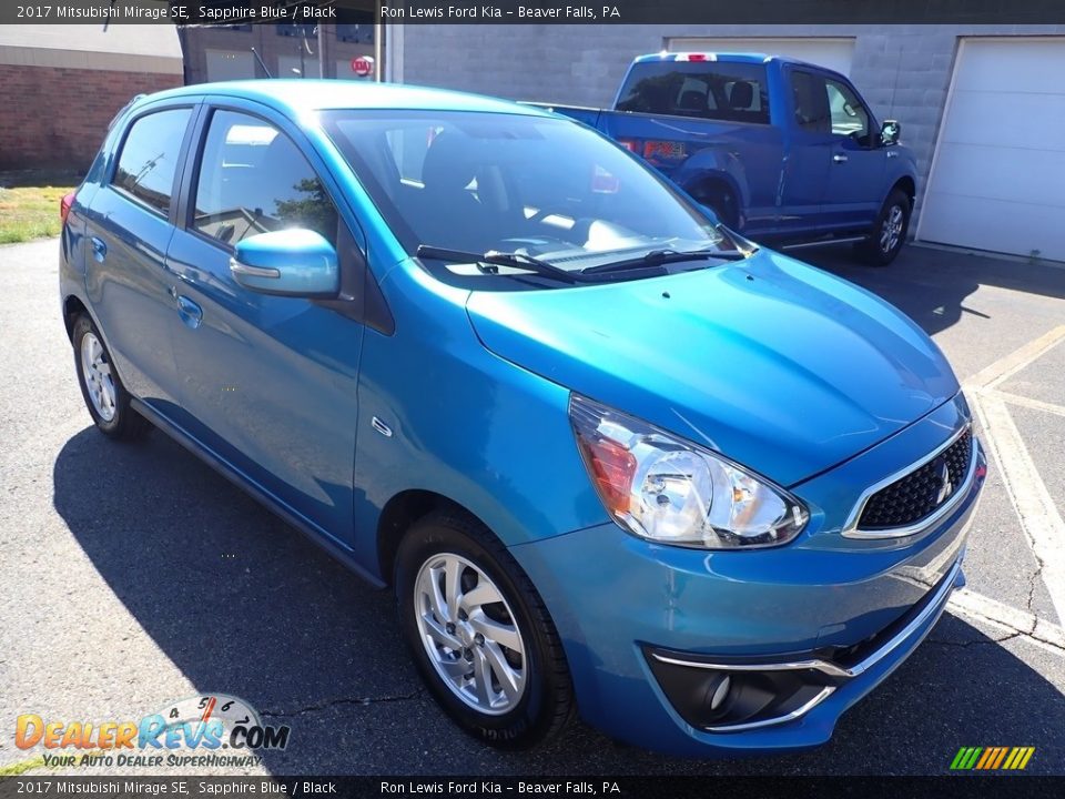 Front 3/4 View of 2017 Mitsubishi Mirage SE Photo #3