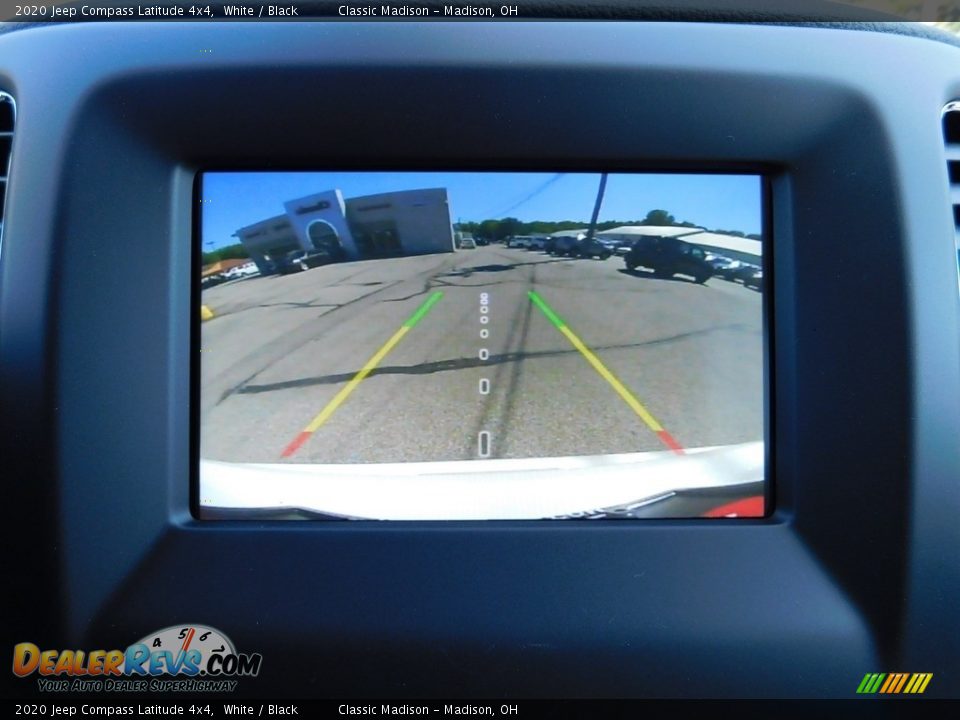 2020 Jeep Compass Latitude 4x4 White / Black Photo #14