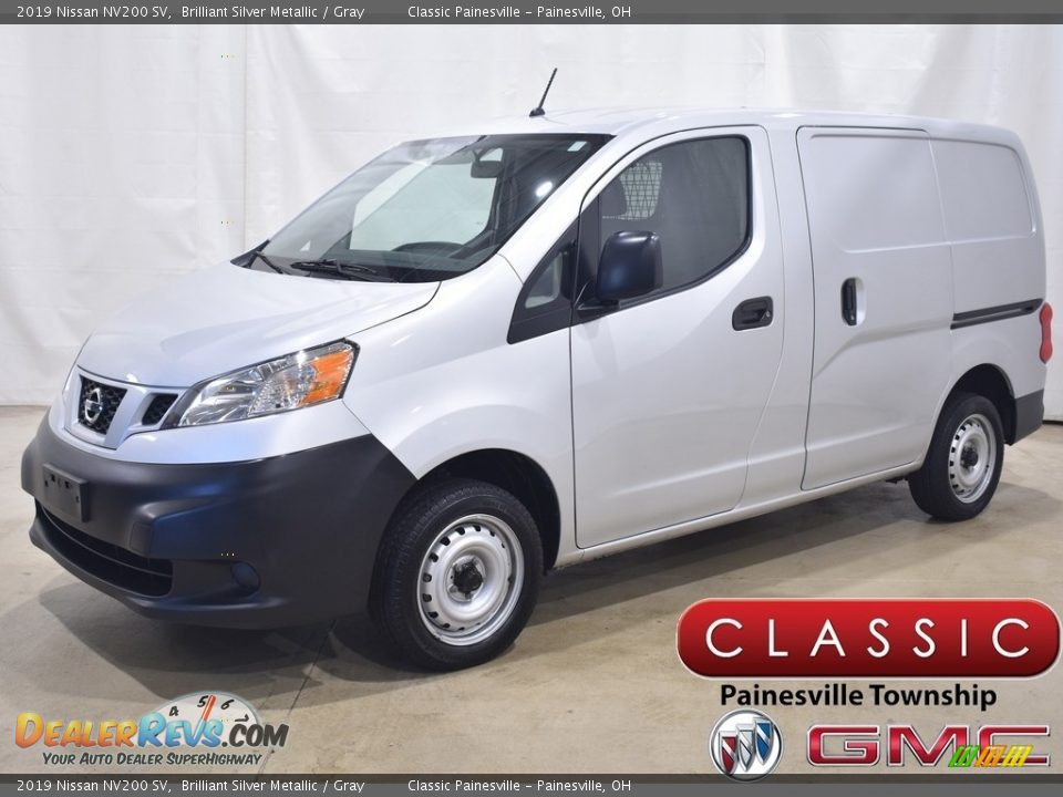 2019 Nissan NV200 SV Brilliant Silver Metallic / Gray Photo #1