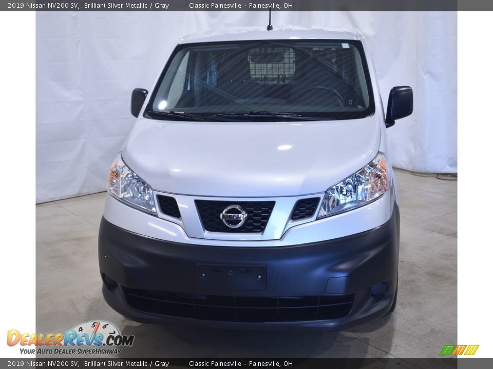 2019 Nissan NV200 SV Brilliant Silver Metallic / Gray Photo #4