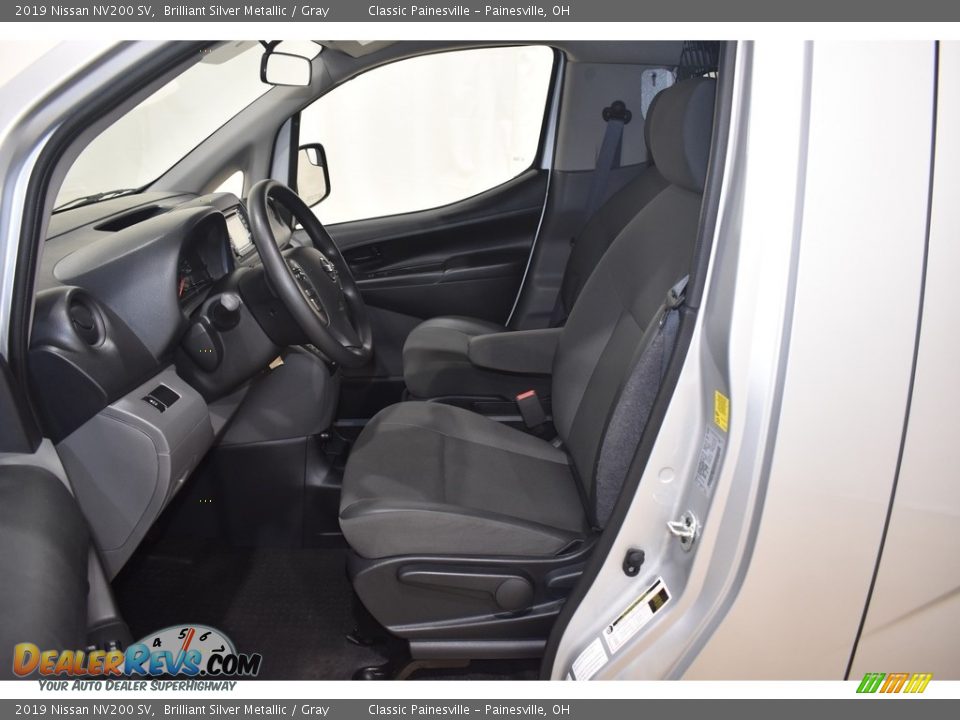 2019 Nissan NV200 SV Brilliant Silver Metallic / Gray Photo #6