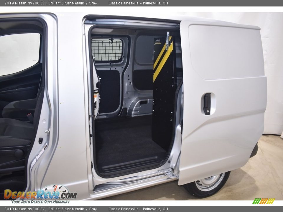 2019 Nissan NV200 SV Brilliant Silver Metallic / Gray Photo #7