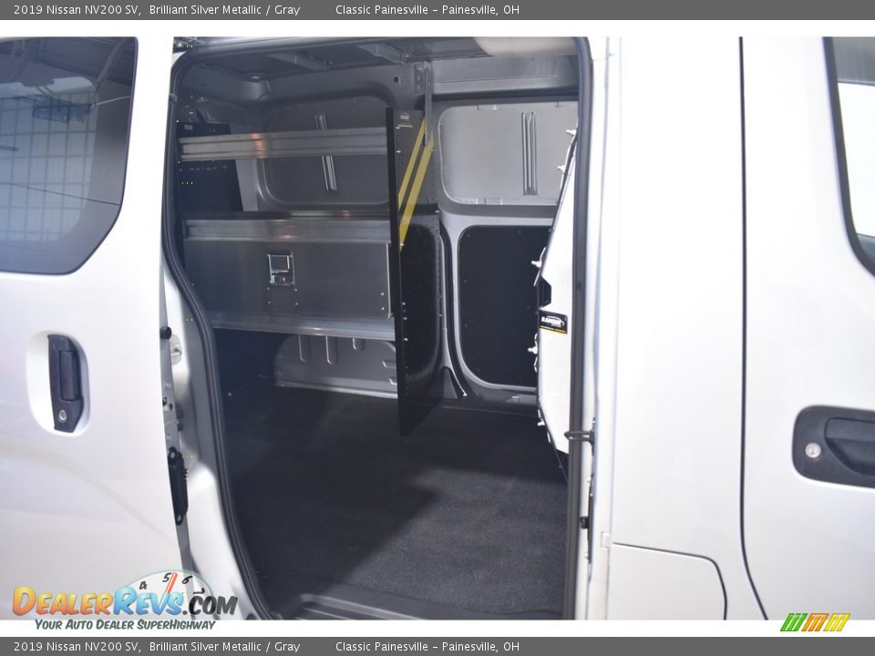 2019 Nissan NV200 SV Brilliant Silver Metallic / Gray Photo #9