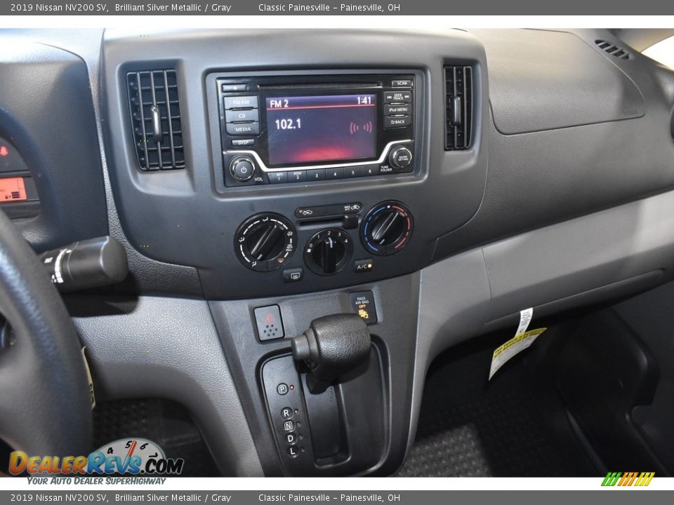 2019 Nissan NV200 SV Brilliant Silver Metallic / Gray Photo #13