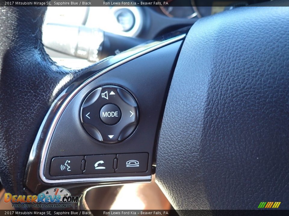 2017 Mitsubishi Mirage SE Steering Wheel Photo #20