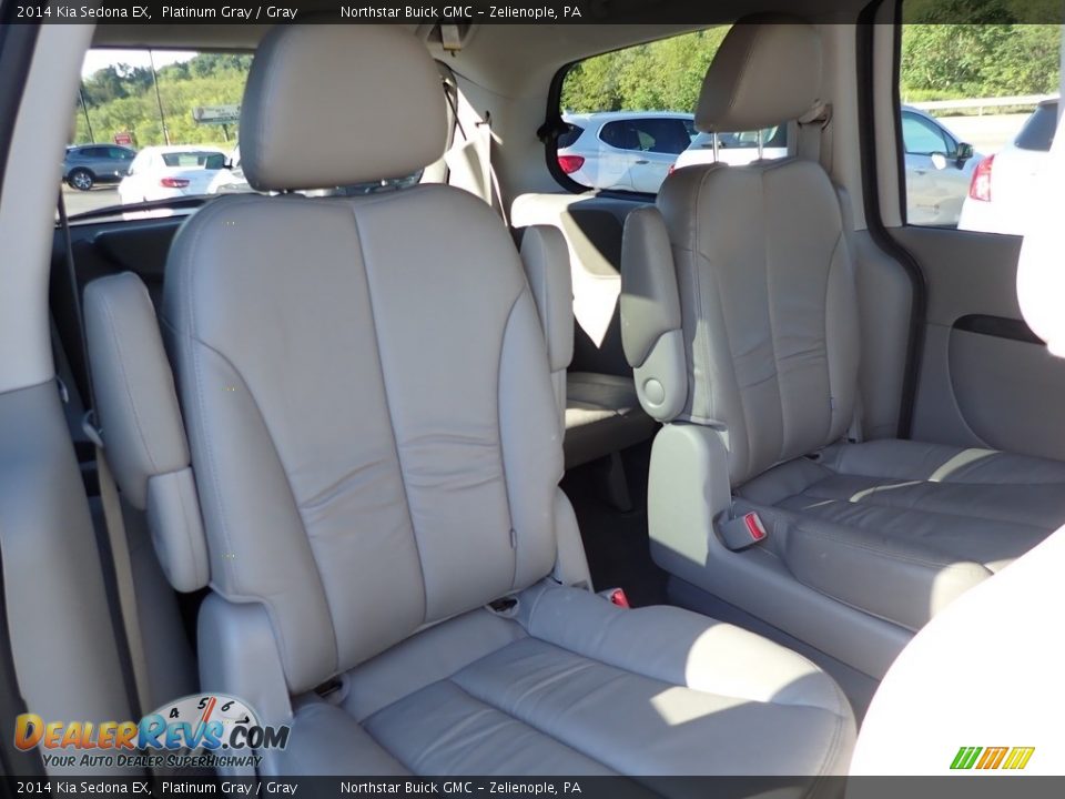 Rear Seat of 2014 Kia Sedona EX Photo #7