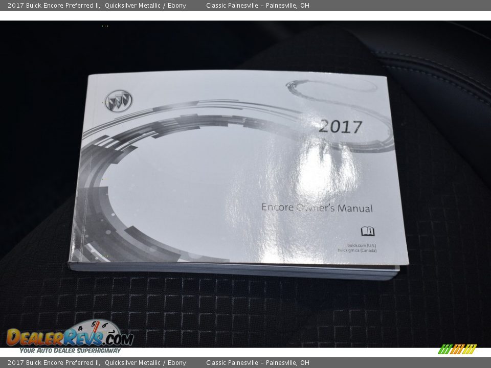 2017 Buick Encore Preferred II Quicksilver Metallic / Ebony Photo #17