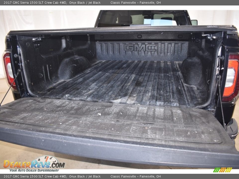 2017 GMC Sierra 1500 SLT Crew Cab 4WD Onyx Black / Jet Black Photo #9