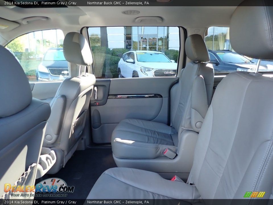 Rear Seat of 2014 Kia Sedona EX Photo #17