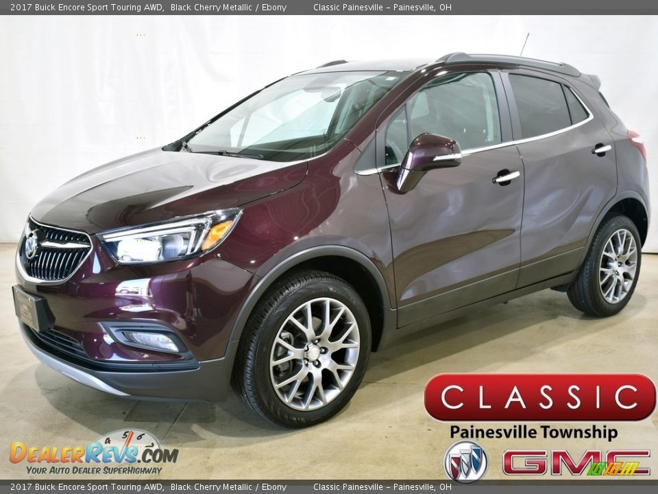 2017 Buick Encore Sport Touring AWD Black Cherry Metallic / Ebony Photo #1