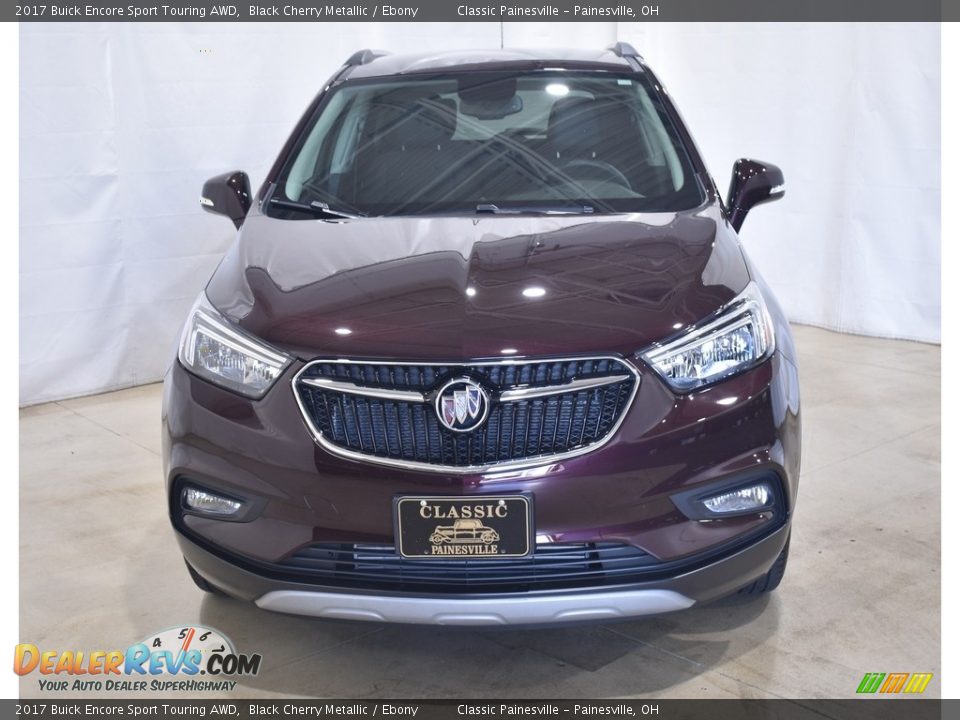 2017 Buick Encore Sport Touring AWD Black Cherry Metallic / Ebony Photo #4