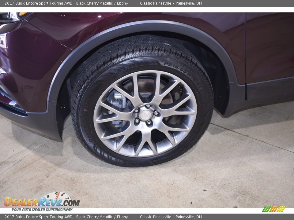 2017 Buick Encore Sport Touring AWD Black Cherry Metallic / Ebony Photo #5