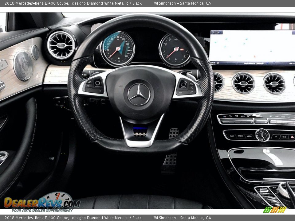 Dashboard of 2018 Mercedes-Benz E 400 Coupe Photo #4