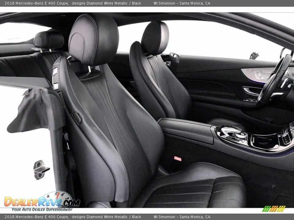 Front Seat of 2018 Mercedes-Benz E 400 Coupe Photo #6