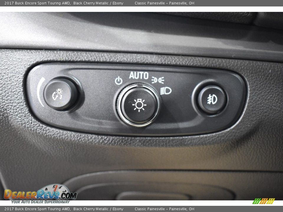 2017 Buick Encore Sport Touring AWD Black Cherry Metallic / Ebony Photo #11
