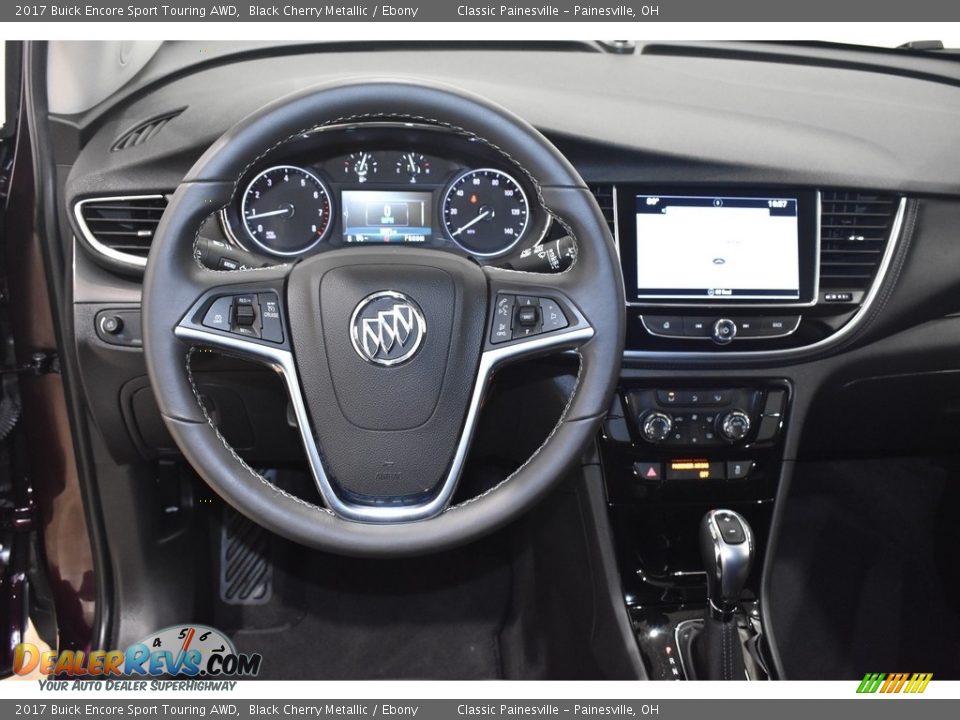 2017 Buick Encore Sport Touring AWD Black Cherry Metallic / Ebony Photo #12
