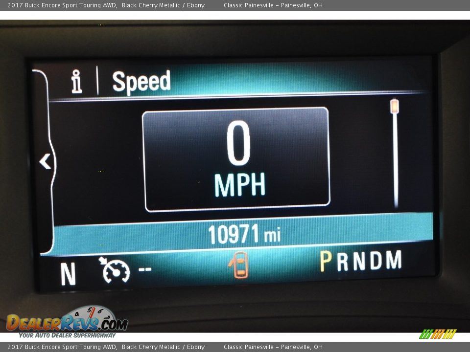 2017 Buick Encore Sport Touring AWD Black Cherry Metallic / Ebony Photo #15