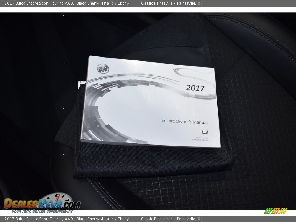 2017 Buick Encore Sport Touring AWD Black Cherry Metallic / Ebony Photo #16