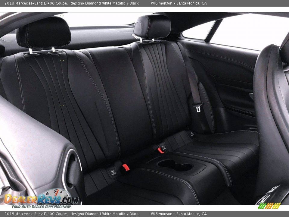 Rear Seat of 2018 Mercedes-Benz E 400 Coupe Photo #13