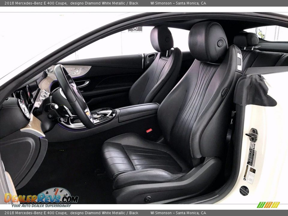 Front Seat of 2018 Mercedes-Benz E 400 Coupe Photo #14