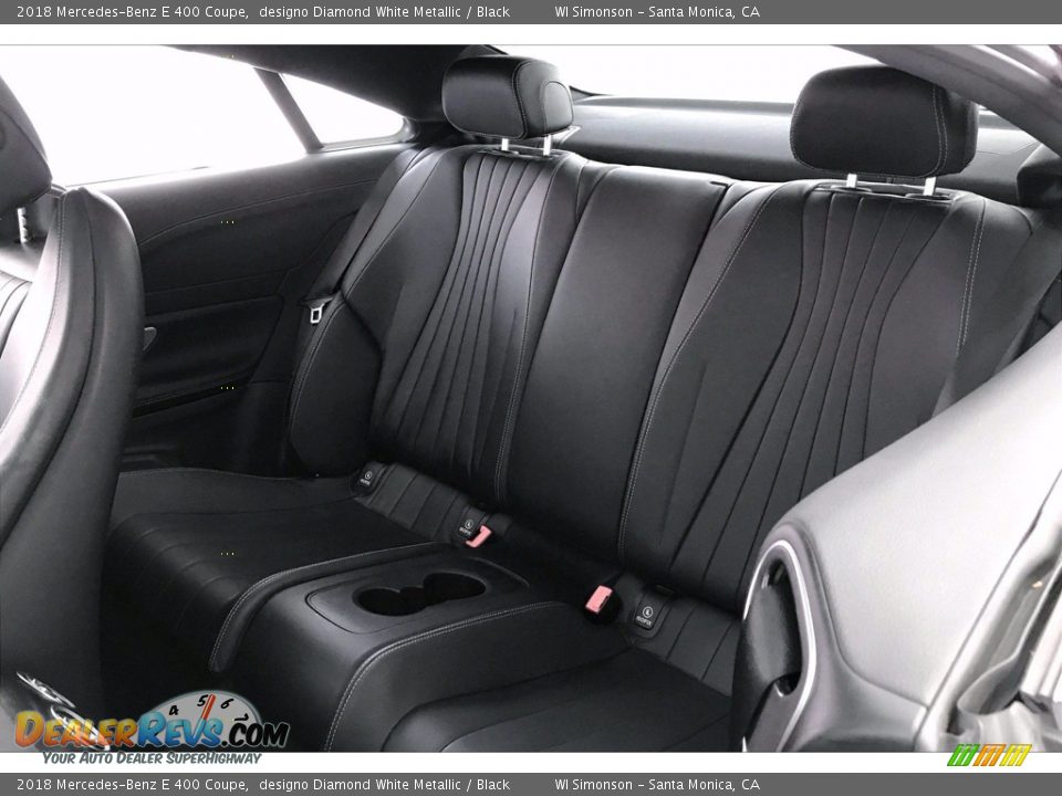 Rear Seat of 2018 Mercedes-Benz E 400 Coupe Photo #15