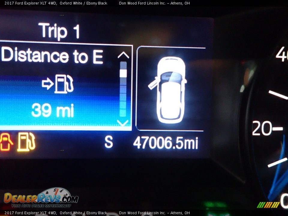 2017 Ford Explorer XLT 4WD Oxford White / Ebony Black Photo #30