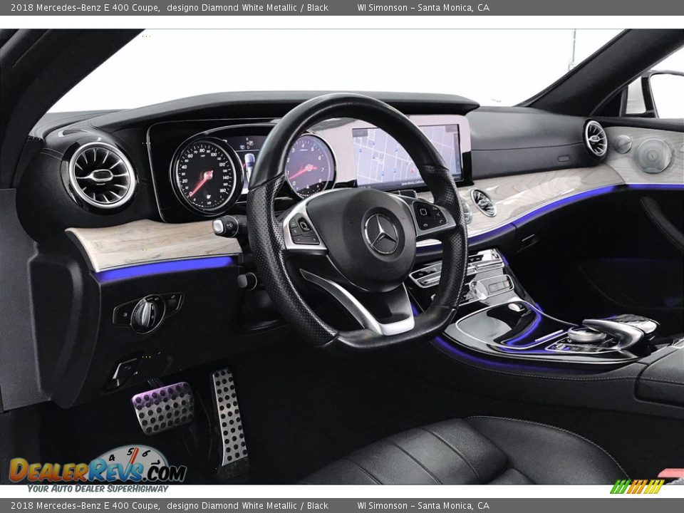 2018 Mercedes-Benz E 400 Coupe designo Diamond White Metallic / Black Photo #22