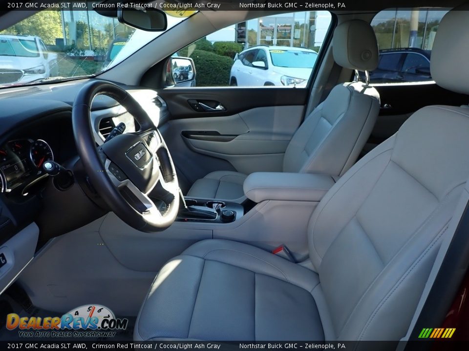 2017 GMC Acadia SLT AWD Crimson Red Tintcoat / Cocoa/Light Ash Gray Photo #18