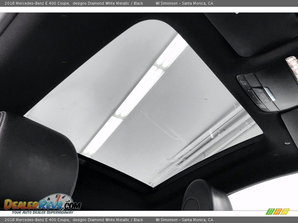 Sunroof of 2018 Mercedes-Benz E 400 Coupe Photo #29