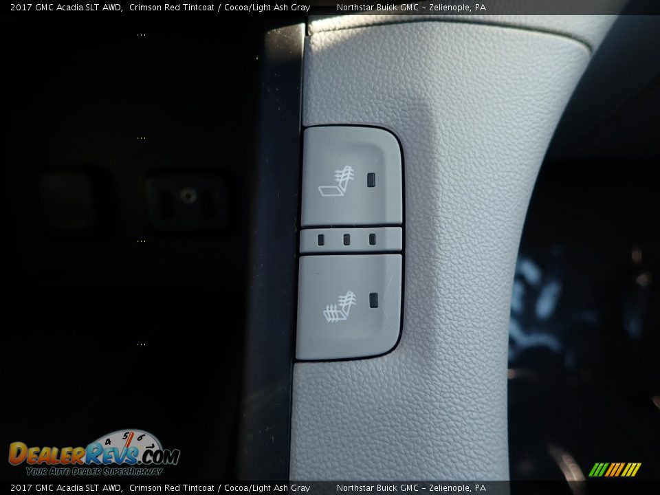 2017 GMC Acadia SLT AWD Crimson Red Tintcoat / Cocoa/Light Ash Gray Photo #26