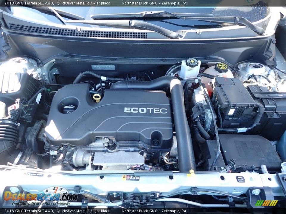 2018 GMC Terrain SLE AWD Quicksilver Metallic / ­Jet Black Photo #2