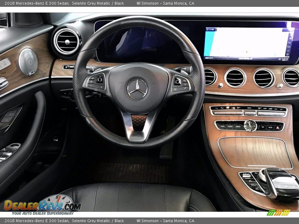 2018 Mercedes-Benz E 300 Sedan Selenite Grey Metallic / Black Photo #4