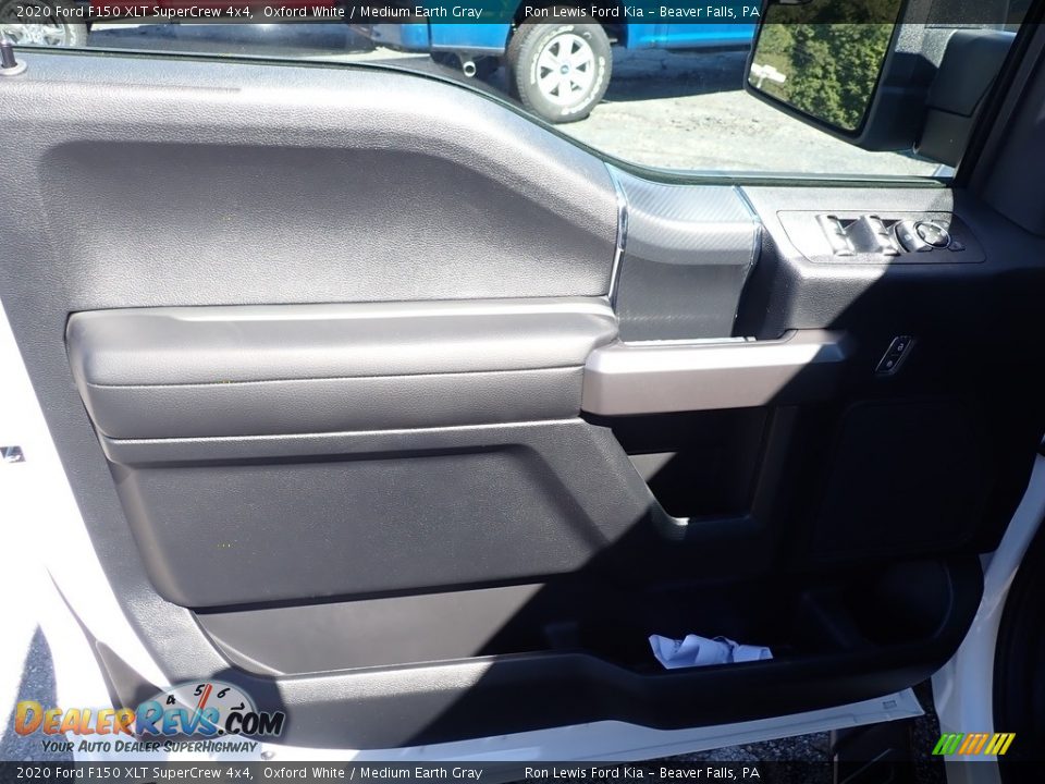 2020 Ford F150 XLT SuperCrew 4x4 Oxford White / Medium Earth Gray Photo #14