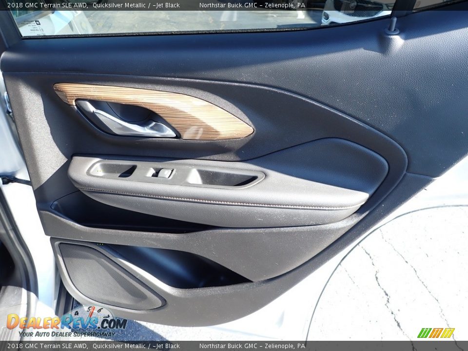 2018 GMC Terrain SLE AWD Quicksilver Metallic / ­Jet Black Photo #7
