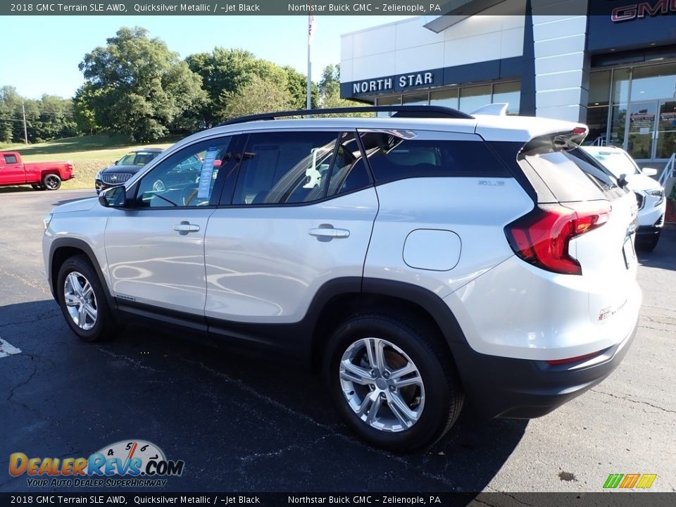 2018 GMC Terrain SLE AWD Quicksilver Metallic / ­Jet Black Photo #11