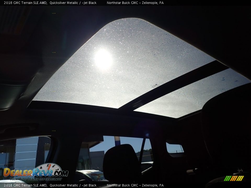 2018 GMC Terrain SLE AWD Quicksilver Metallic / ­Jet Black Photo #16